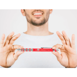 Liderpapel Portaminas Diamond 0,5 mm con Goma y Sujeción Soft Colores Surtidos