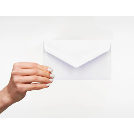 Liderpapel Sobre Blanco 95x162 mm Engomado Paquete 25 Unidades