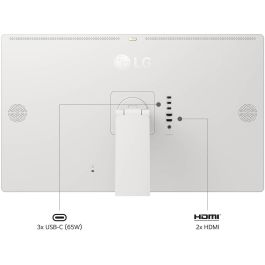LG 32U889SA-W Monitor 31.5" 4K Ultra HD IPS 16:9 60Hz 5ms USB-C (65W) HDMI Touchscreen Blanco