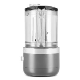 Kitchenaid 5KFCB519 EDG Picadora de Alimentos Inalámbrica Gris Marengo con Batería de 12V y Bol de 1.18L