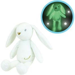 JEMINI Luminou Conejo blanco Peluche natural luminoso que funciona sin batería +/- 20 cm Precio: 27.89000027. SKU: B1KHWXQZTF