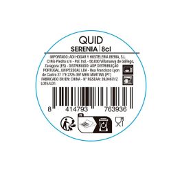 Vaso Bajo Vidrio Serenia Quid 8 cL (24 Unidades) Vaso Bajo Vidrio Serenia Quid 8 cL (24 Unidades)