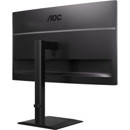 AOC U27E4CV Monitor 27 Zoll 4K UHD LED IPS, 3840x2160, 60Hz, USB-C (90W PD), HDMI 2.0, DisplayPort 1.4, RJ45, USB Hub, Negro