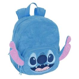 Safta Mochila de Peluche Stitch para Guardería 22x27x10cm