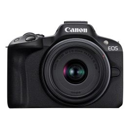 Canon EOS R50 MILC Cámara Negra Kit RF-S 18-45mm 24.2 MP 4K