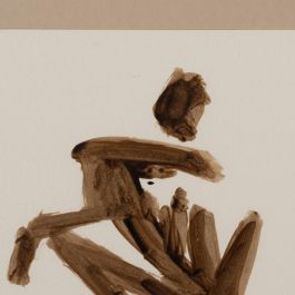 Cuadro Pintura Abstracto 4/M 44 X 50 cm