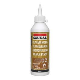 Soudal 64a Cola blanca rápida para madera porosa, papel y MDF - 250 g Precio: 4.68999993. SKU: S7907537