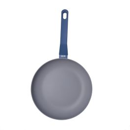 Quid Sartén Baltic Aluminio Estampado 26 cm, 5 Unidades - Doble Antiadherente, Sin PFOA, Apta Inducción/Todas Cocinas, Lavavajillas, Blanco