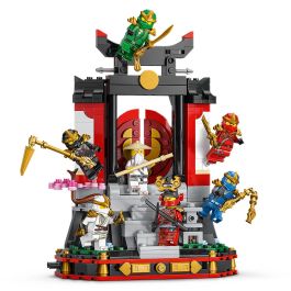 LEGO 71866 Exposición de Personajes Ninja 15 Aniversario Set de Construcción con 8 Minifiguras para Niños y Fans de +14 Años