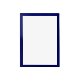 Liderpapel Marco Porta Anuncios Magnético DIN A4 Adhesivo Removible Color Azul