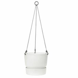 ELHO Greenville 24 Maceta Colgante Exterior Plástico Reciclado Resistente a Heladas Ø 23.9 x H 20.3 cm Blanco Precio: 27.69000058. SKU: B18TQ88AGA