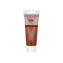 Liderpapel Pintura Acrílica 120 ml Marrón Tubo Plástico