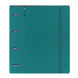 Carpeta Con Recambio Safta Din A4 Cuadro 5 mm Polipropileno Foam 4 Anillas 35 mm Azul Carpeta Con Recambio Safta Din A4 Cuadro 5 mm Polipropileno Foam 4 Anillas 35 mm Azul