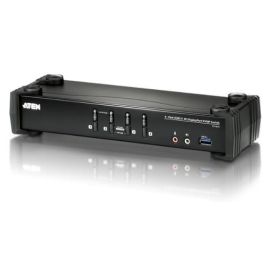 Aten CS1924-AT-G Interruptor KVM USB DisplayPort 4K UHD Negro