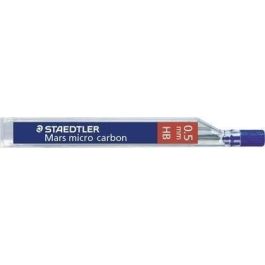 Staedtler Minas Grafito Mars Micro 0,5 mm Hb - Tubo con 12 Unidades. Alta Resistencia, Flexibilidad y Color Negro Intenso.