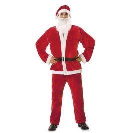 Disfraz papá noel sombrero, barba, chaqueta, cinturón y pantalón talla XL Disfraz papá noel sombrero, barba, chaqueta, cinturón y pantalón talla XL