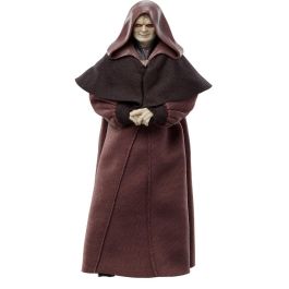 HASBRO Figura Star Wars The Black Series Darth Sidious La Venganza de los Sith, 15cm Articulada con Accesorios
