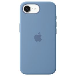 Apple MD3Q4ZMA Funda de silicona para iPhone 16E - Azul invierno