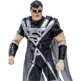 Mcfarlane Toys DC Comics Multiverse Figura Build A Superman Blackest Night Articulada 18 cm con Base y Complementos