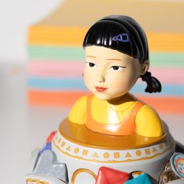 ERIK Calendario Perpetuo 3D El Juego del Calamar de Resina Pintado a Mano Ideal para Regalar y Decorar