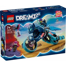 LEGO 71479 Moto Felina de Zoey DREAMZzz - Gato de Juguete Reconstruible 2 en 1, Se Transforma en Moto o Vehículo de Vuelo
