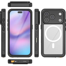 4smarts Stark Funda Impermeable para Apple iPhone 17 Pro Compatible con MagSafe y Protección Contra Caídas