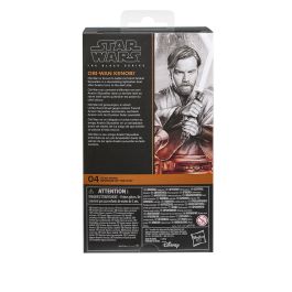 Hasbro Figura Obi-Wan Kenobi Star Wars: La venganza de los Sith The Black Series 15cm Articulada con Sable de Luz