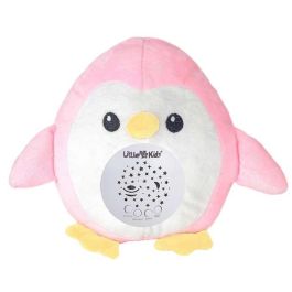 Proyector pingüino rosa musica 22 cm en caja Precio: 19.68999967. SKU: S2427139