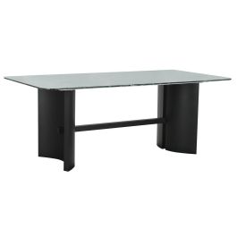 Mesa Comedor Moderno DKD Home Decor Negro Verde 100 x 76 x 200 cm Precio: 796.50000023. SKU: B15ZH9X8DA