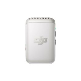Dji DJI1726653659564 Transmisor inalámbrico Mic 2, blanco perla, audio HD, grabación de 32 bits