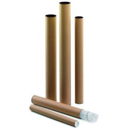 Faibo Tubo de cartón para envío con tapones de plástico 460x60 mm Precio: 1.79000019. SKU: B1JACDLB7D