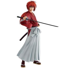 BANPRESTO Figura Ichibansho Kenshin Himura Meiji Swordsman Romantic Story Rurouni Kenshin 24cm