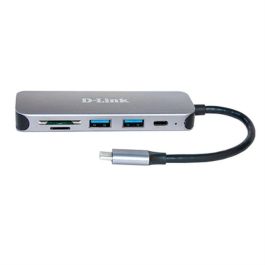 D-Link Hub USB Tipo C 6 en 1 con Lector de Tarjetas, USB 3.2 Gen 1, Gris - Compatible con Windows y Mac Precio: 73.50000042. SKU: S55169031