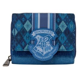 Loungefly Cartera Harry Potter Fawkes Phoenix Billetera de Cuero Sintético con Cremallera y Ranuras para Tarjetas