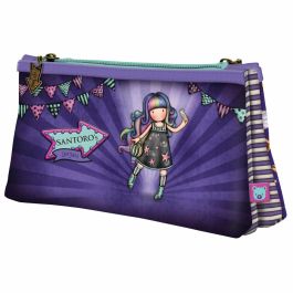 Portatodo Doble Gorjuss Up and away Morado (21.5 x 11,5 x 5 cm) Precio: 10.50000006. SKU: S4306760