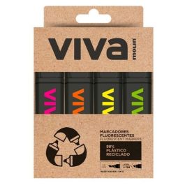 Molin Marcador Fluorescente Viva Eco C-Surtidos Estuche 4 Ud Precio: 2.98999954. SKU: B129E6TQ9R