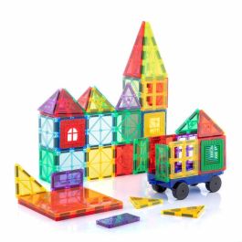 Bloques de Construcción Magnéticos 3D Magoks InnovaGoods 57 Piezas Bloques de Construcción Magnéticos 3D Magoks InnovaGoods 57 Piezas