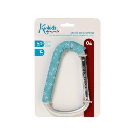 KioKids Mosquetón para Carrito de Bebé Azul, Colección Soft Nordic. Gancho Universal Acolchado de Gran Resistencia para Silla de Paseo KioKids Mosquetón para Carrito de Bebé Azul, Colección Soft Nordic. Gancho Universal Acolchado de Gran Resistencia para Silla de Paseo