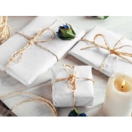 Liderpapel Papel Kraft Blanco Bobina 1 mt x 417 mt Embalaje 25 kg