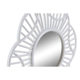 Juego de Espejos DKD Home Decor Cristal Dorado Blanco Polipropileno (25 x 2 x 25 cm) (2 Unidades)