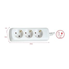 Regleta Silver Electronics 9623 Blanco