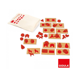 Goula Juego didáctico de percepción táctil y asociación 1
