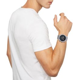 Reloj Hombre Breil TW1986 Negro Plateado (Ø 43 mm) Reloj Hombre Breil TW1986 Negro Plateado (Ø 43 mm)