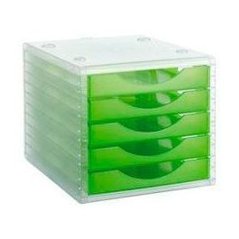 Archivo 2000 Módulo Archivotec 5 Cajones Válido Para Formato Din A4, Fólio Y Subcarpeta 340x270x260 mm Kiwi Traslúcido Precio: 27.69000058. SKU: S8401206
