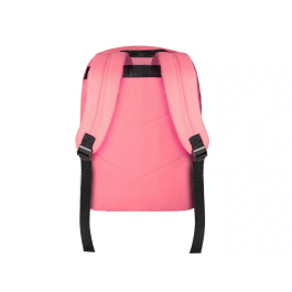 Antartik Mochila escolar con asa y bolsillo frontal con cremallera, color Coral, 320x140x430 mm