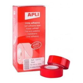 Apli Cinta Adhesiva Silenciosa Rollo 19 mm X 33M Pp Caja 8 Ud Rojo Precio: 8.49999953. SKU: B1KFXA9KWQ