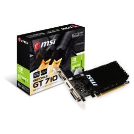 MSI 912-V809-2016 Tarjeta Gráfica NVIDIA GeForce GT 710 2 GB GDDR3 Pasivo