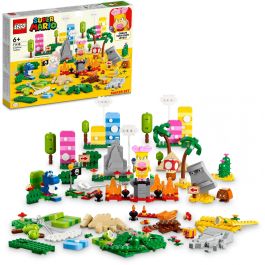 LEGO Super Mario Set de Creación: Caja de herramientas creativas - Juego de construcción con 588 piezas para 6+ años
