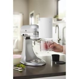 Kitchenaid 5KSMSIA Accesorio para Granizados, Transforma tu Batidora Amasadora en una Máquina para Picar Hielo y Crear Deliciosos Postres y Bebidas Heladas en Casa