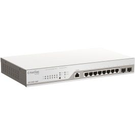 D-Link DBS-2000-10MP Switch gestionado L2 PoE+ Gigabit Ethernet de 10 puertos Nuclias para montaje en rack
